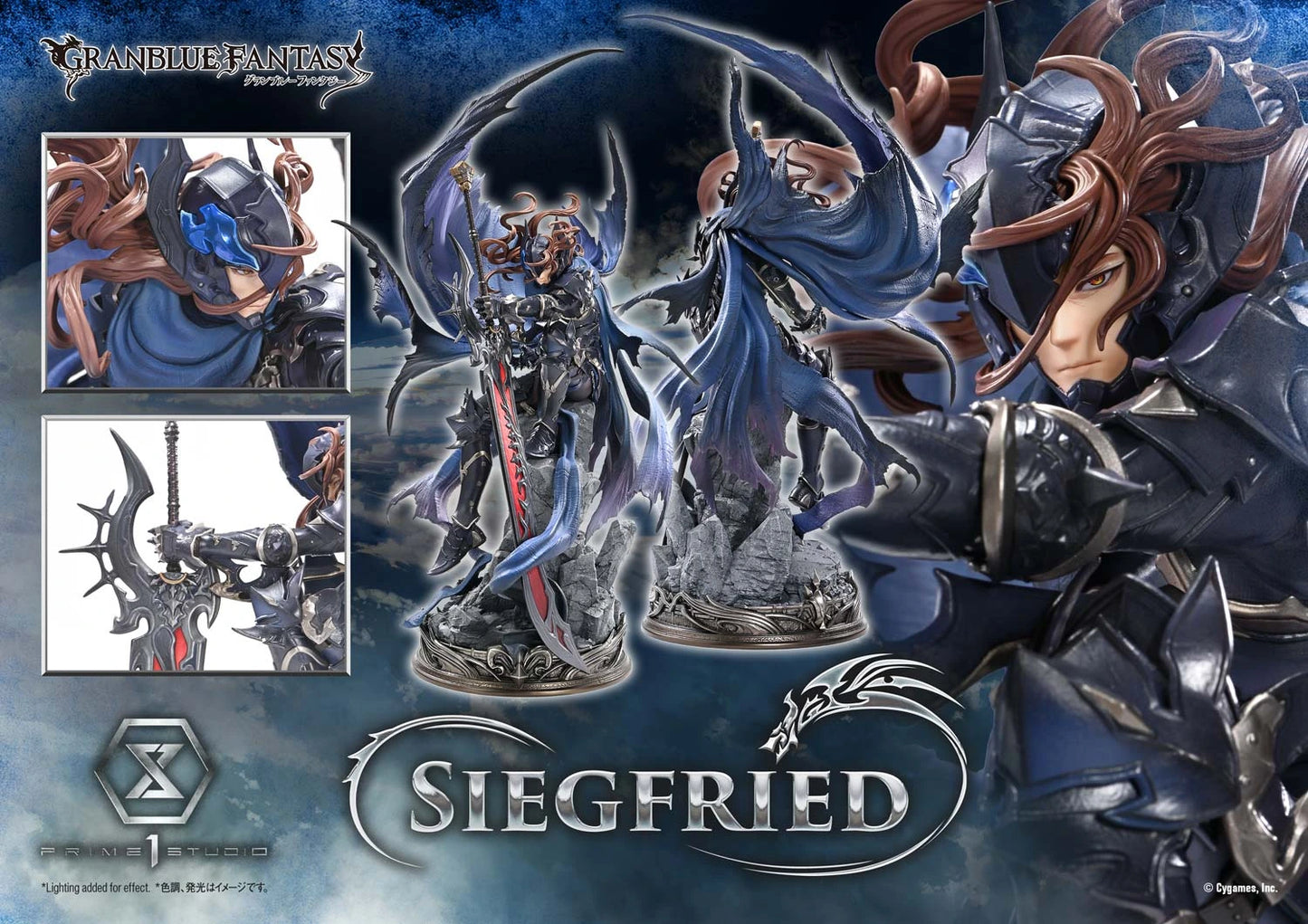 Preventa Resina Siegfried Figura Granblue Fantasy Prime 1 (Licencia) Estudio