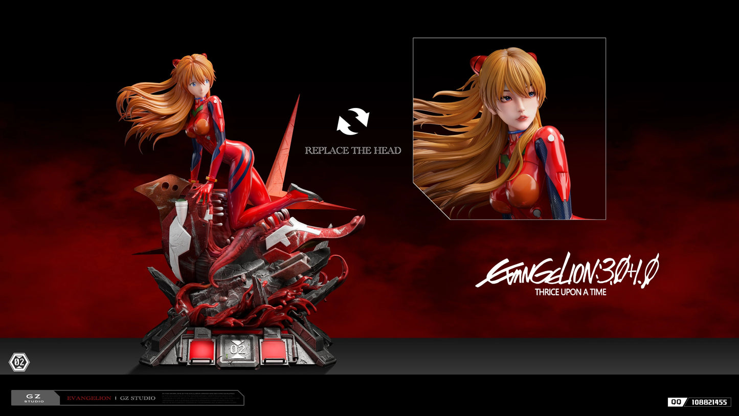 Preventa Resina Asuka Figura Evangelion Gz Estudio