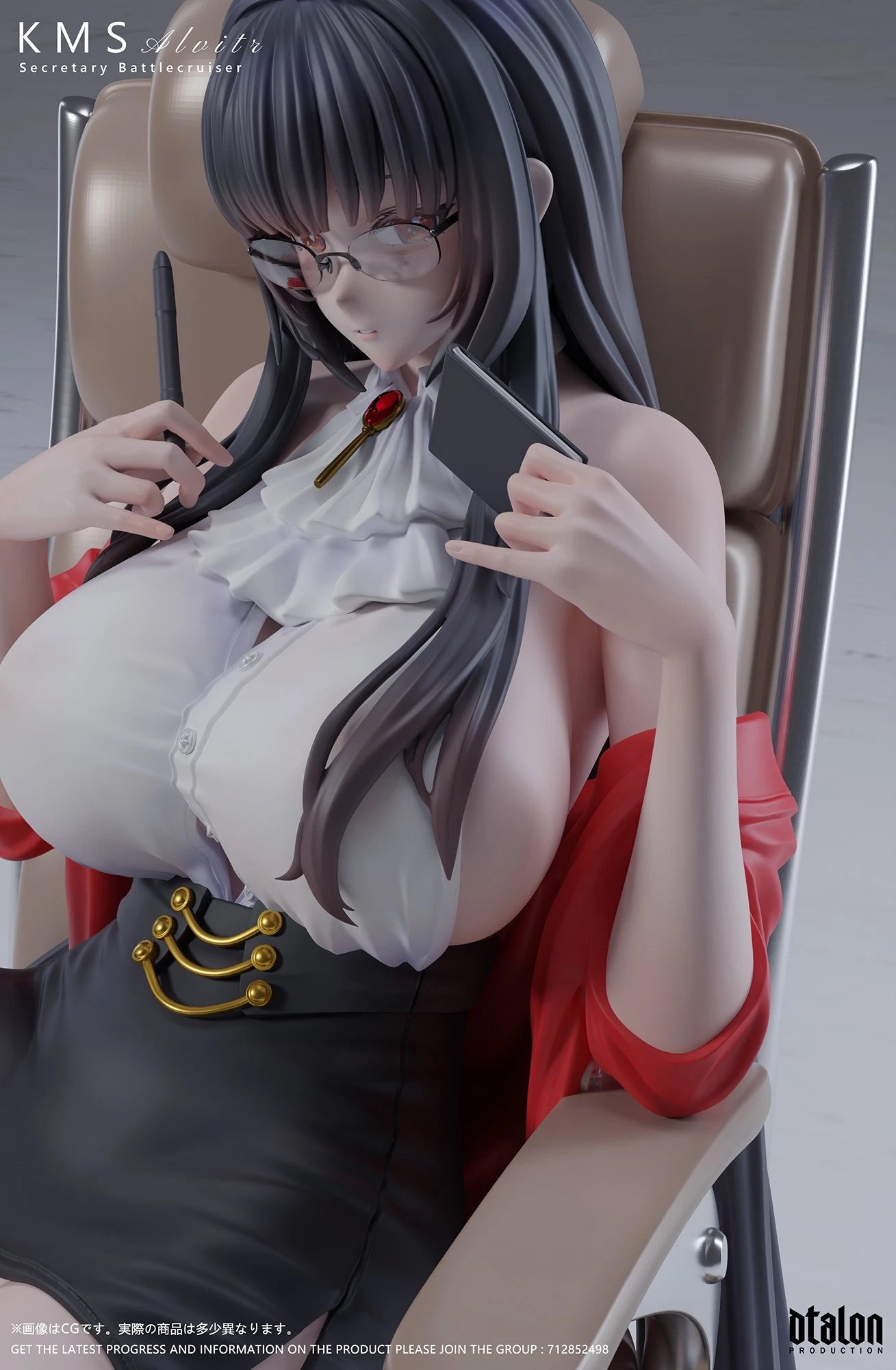 Preventa Resina Alvitr Figura Azur Lane DTalon Estudio