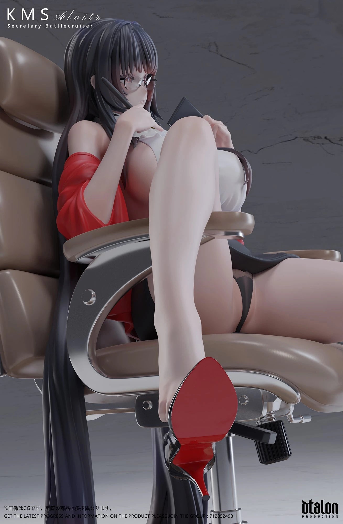Preventa Resina Alvitr Figura Azur Lane DTalon Estudio