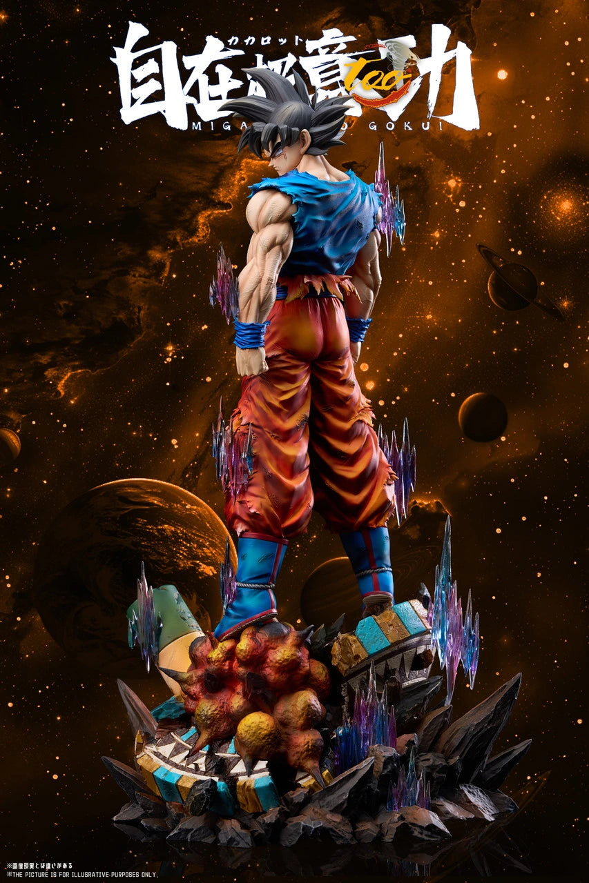 Preventa Resina Goku "Ultra Instinto" Figura Dragon Ball Too Estudio