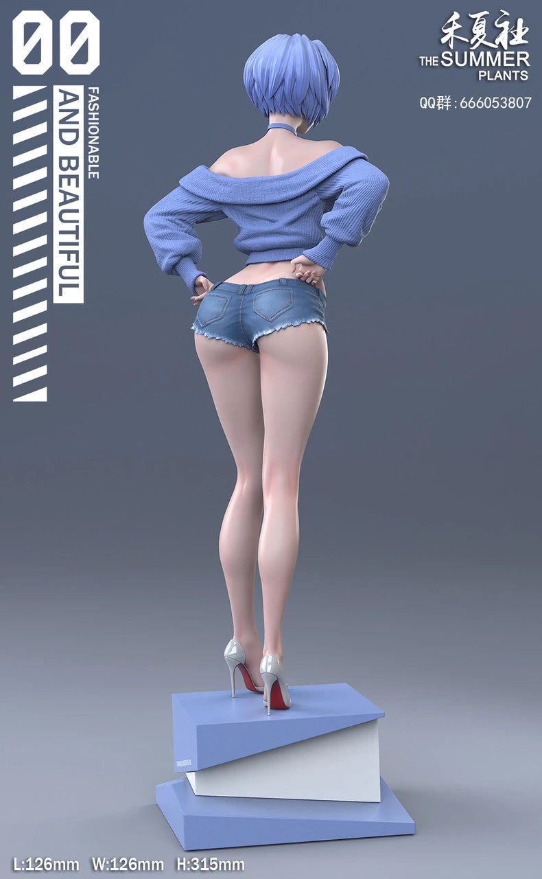 Preventa Resina Rei Ayanami Figura Evangelion The Summer Plans Estudio