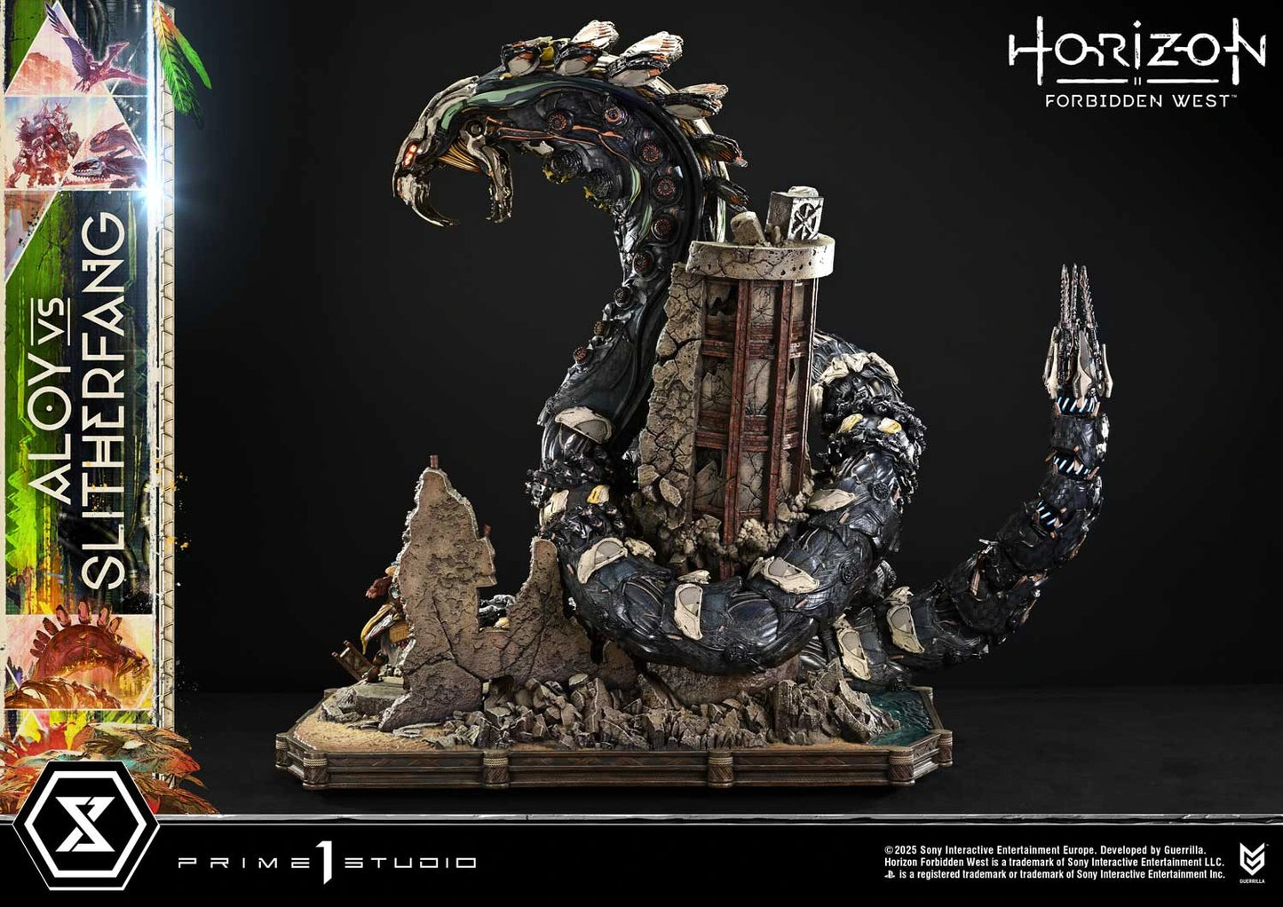 Preventa Resina Aloy vs. The Slitherfang Figura Horizon Forbidden West   Prime 1 (Licencia) Estudio