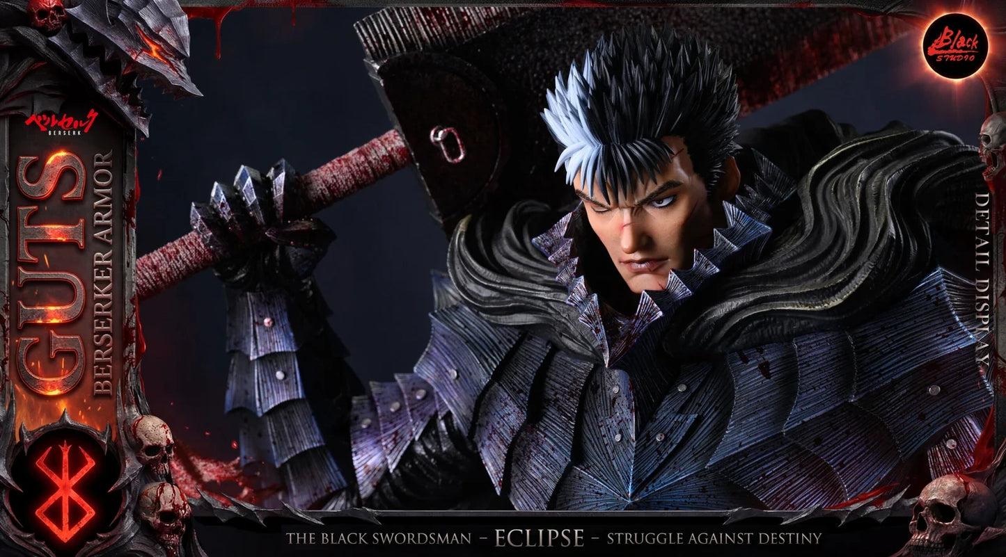 Preventa Resina Guts Figura Berserk Black Estudio