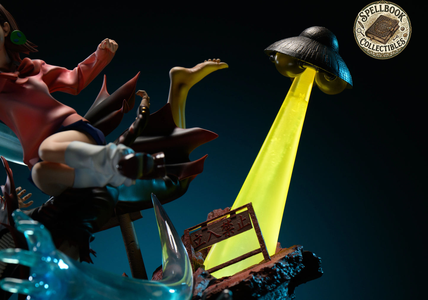 Preventa Resina Momo & Okarun Figura DanDaDan Spellbook Collectibles Estudio