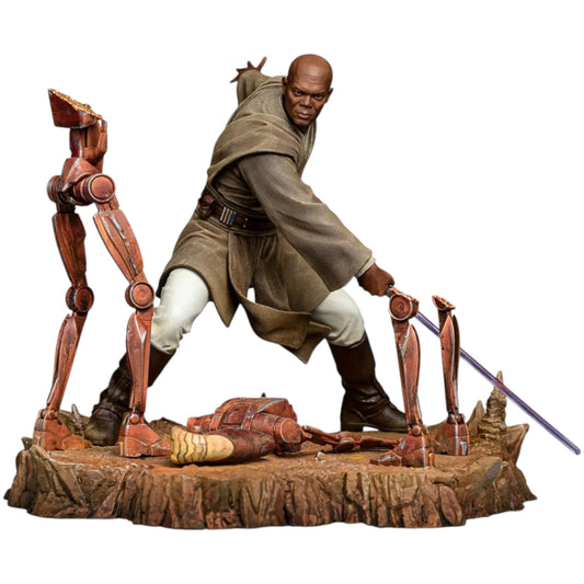 Preventa Resina Mace Windu Figura Star Wars Iron (Licencia) Estudio