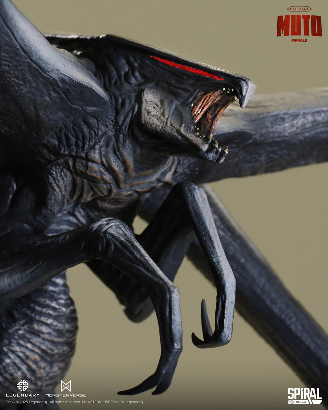 Preventa Resina Muto Figura Godzilla (2014) Spiral (Licencia) Estudio