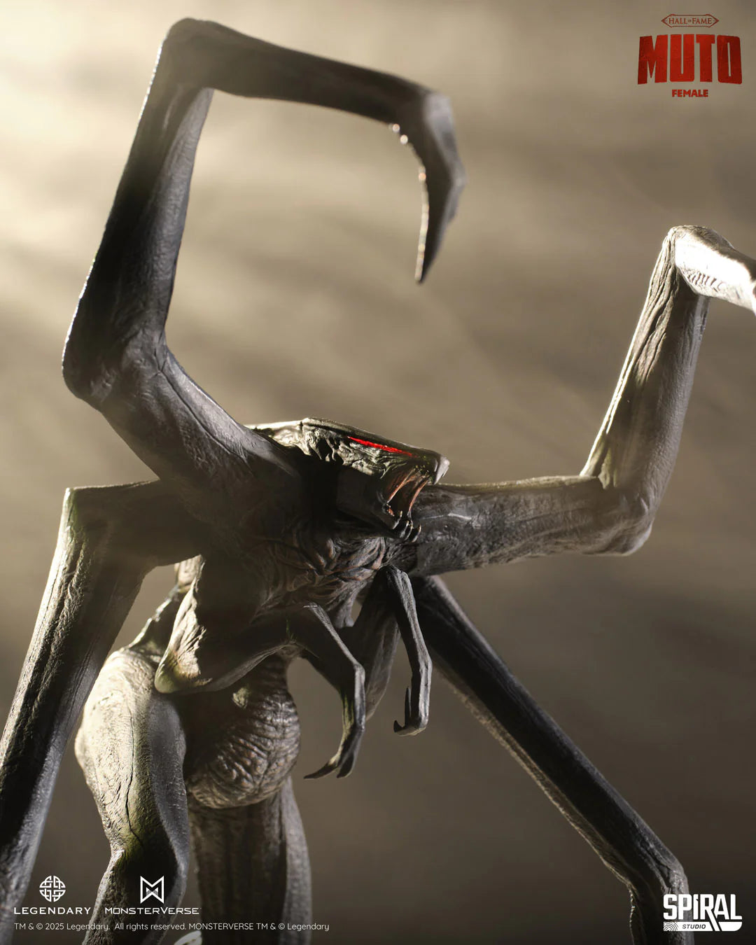 Preventa Resina Muto Figura Godzilla (2014) Spiral (Licencia) Estudio