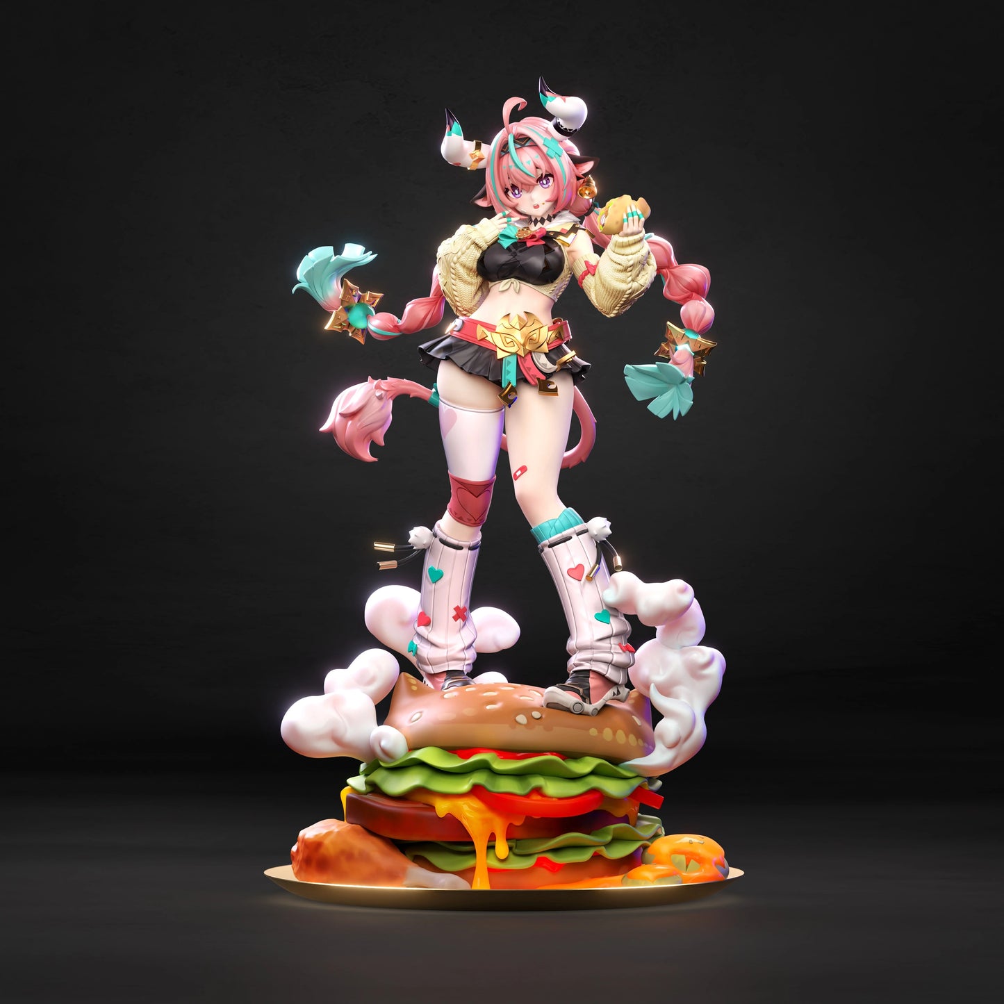 Preventa Resina Varesa Figura Genshin Impact Xian Huan Xiong Estudio