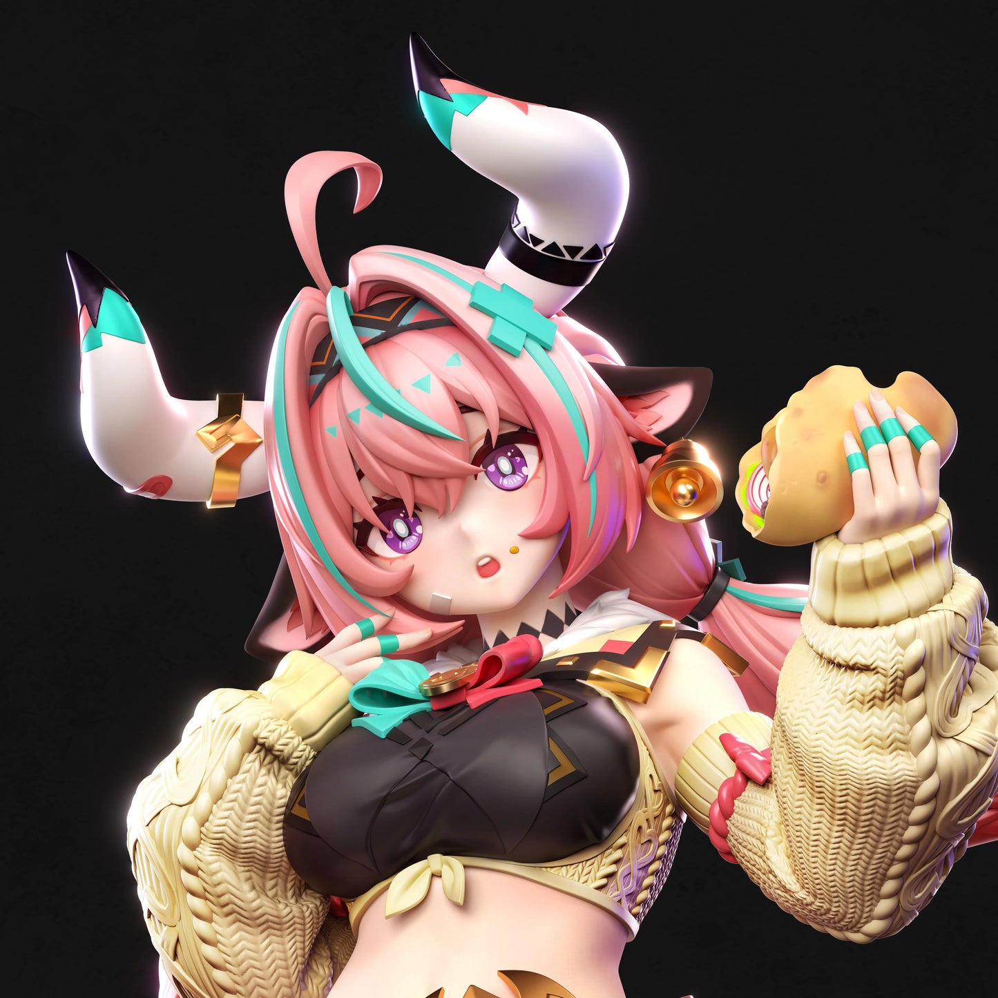 Preventa Resina Varesa Figura Genshin Impact Xian Huan Xiong Estudio