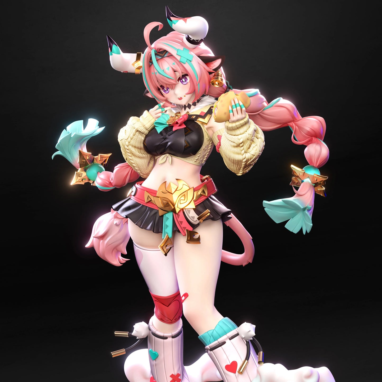 Preventa Resina Varesa Figura Genshin Impact Xian Huan Xiong Estudio