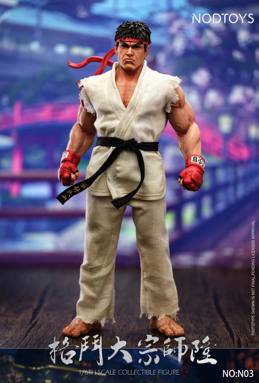 Preventa PVC/Silicona Ryu Figura Street Fighter NODTOYS Estudio