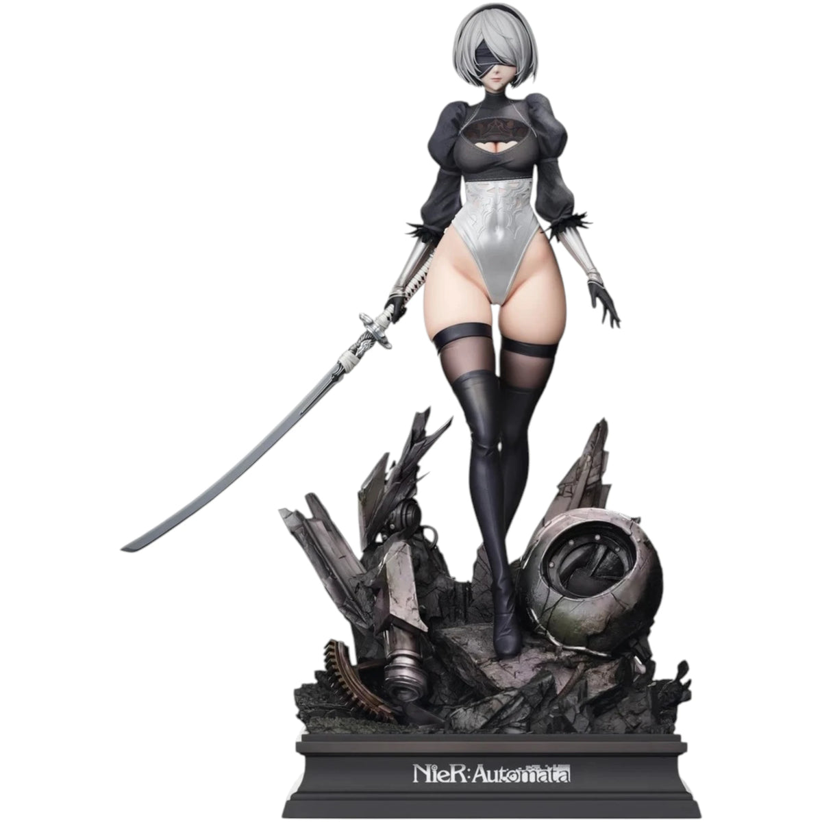 Preventa Resina 2B Figura Nier: Automata 1/6, 1/4 Night Wing x Hera Estudio