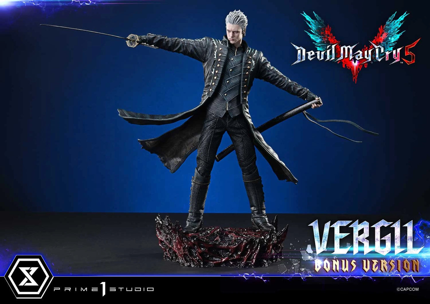 Preventa Resina Vergil Figura Devil May Cry 5 Prime 1 (Licencia) Estudio