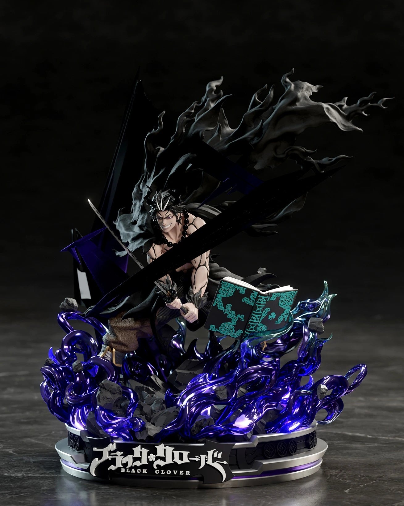Preventa Resina Yami Sukehiro Figura Black Clover YUMS Collectors Estudio