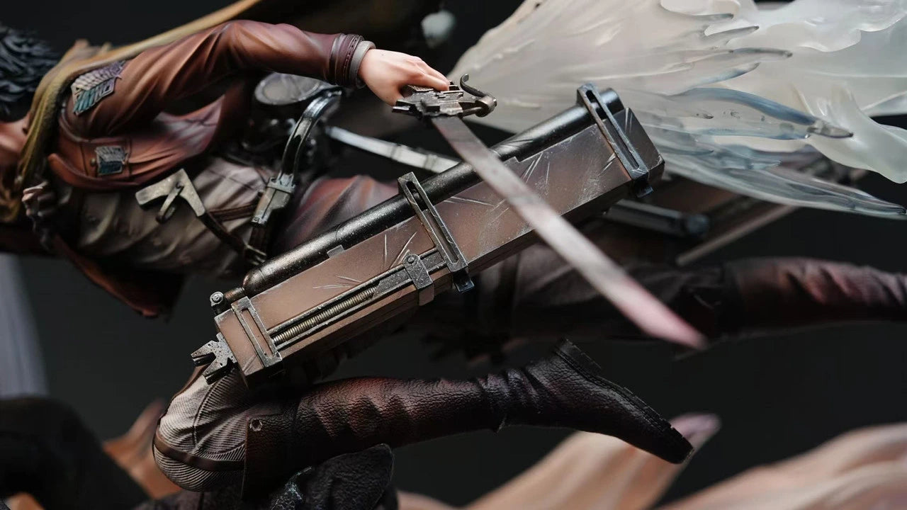 Preventa Resina Levi vs Reiner Figura Attack On Titan Sure Estudio
