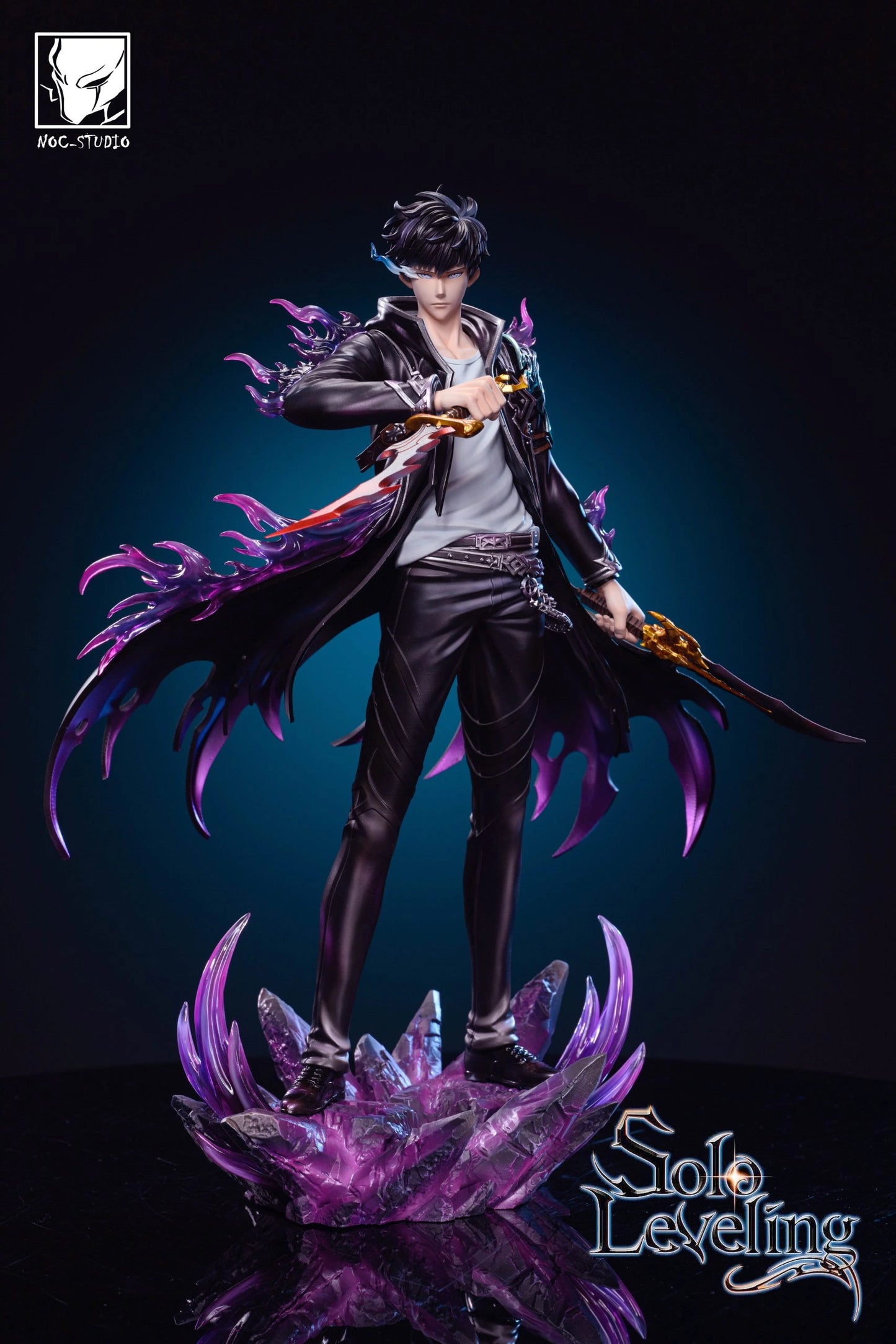 Preventa Resina Sung Jin-woo Figura Solo Leveling NOC Estudio