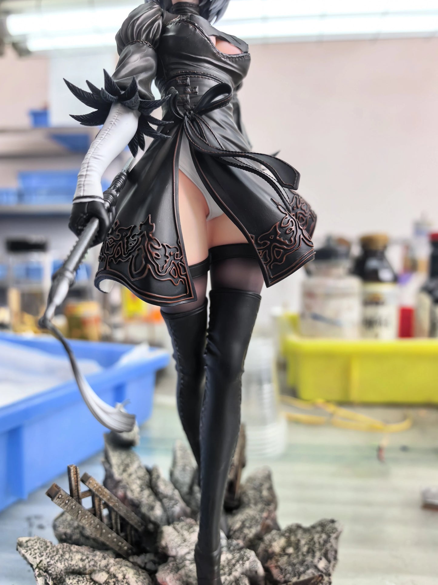 Preventa Resina 2B Figura Nier: Automata Imagination Estudio