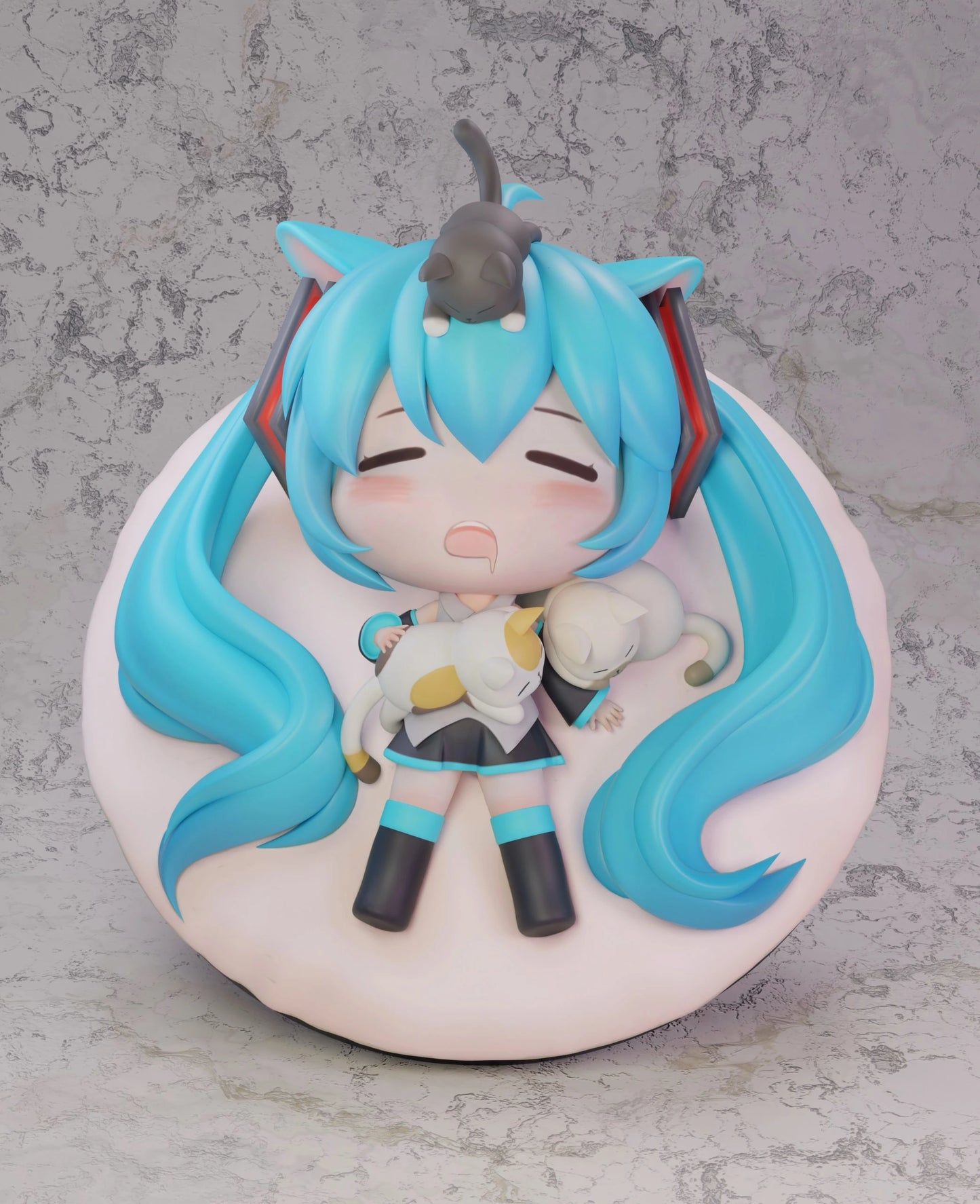 Preventa Resina Hatsume Miku Figura Miku Chao She Estudio