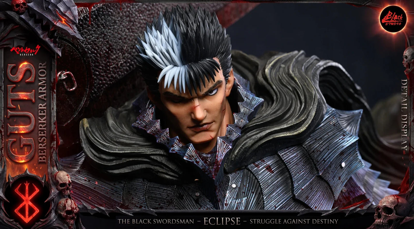Preventa Resina Guts Figura Berserk Black Estudio