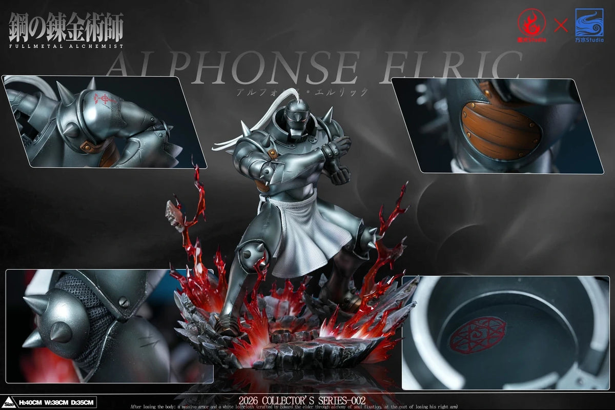 "Preventa Resina Alphonse Elric Figura Fullmetal Alchemist: Brotherhood  1/6 YuanHuo x FangShui Estudio"
