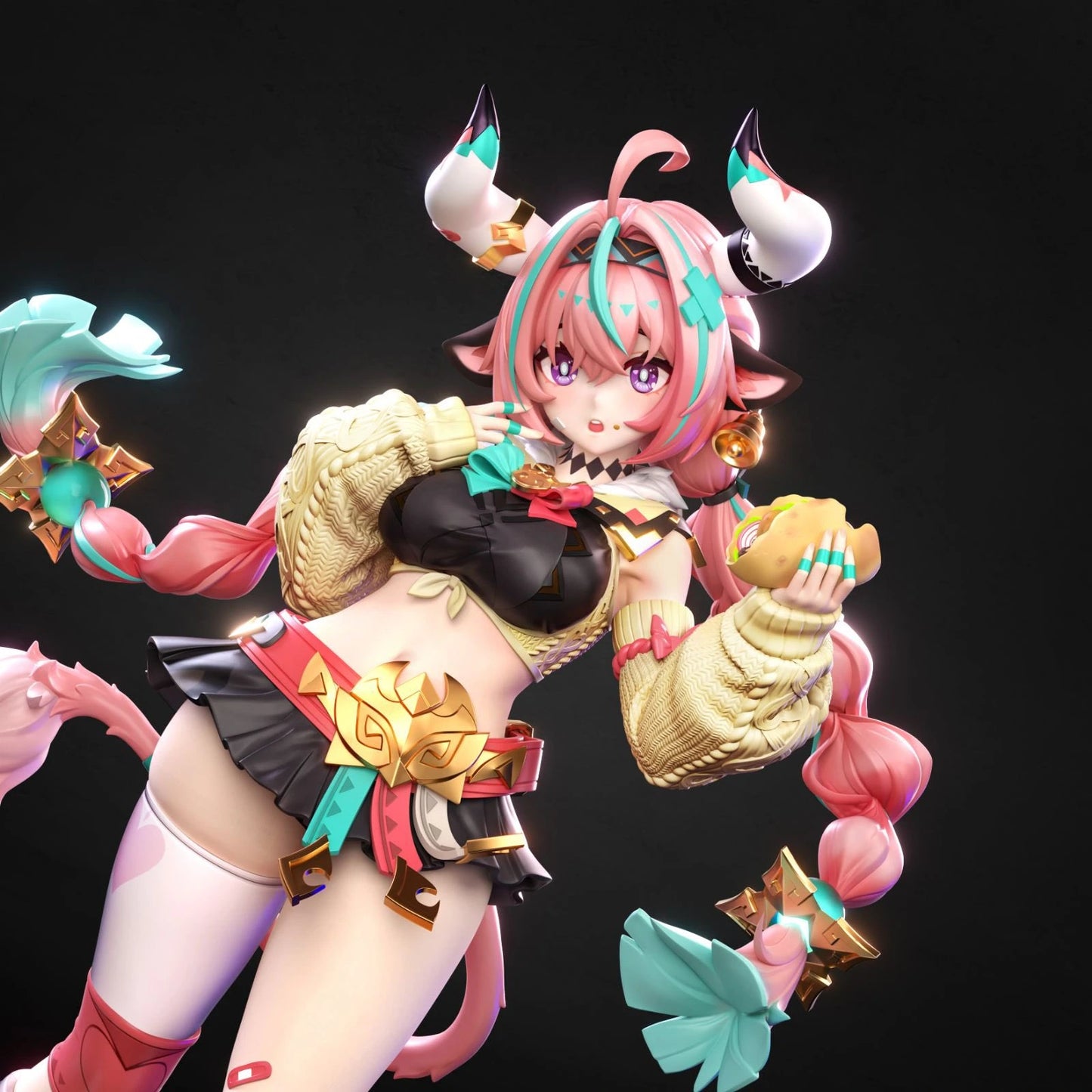 Preventa Resina Varesa Figura Genshin Impact Xian Huan Xiong Estudio