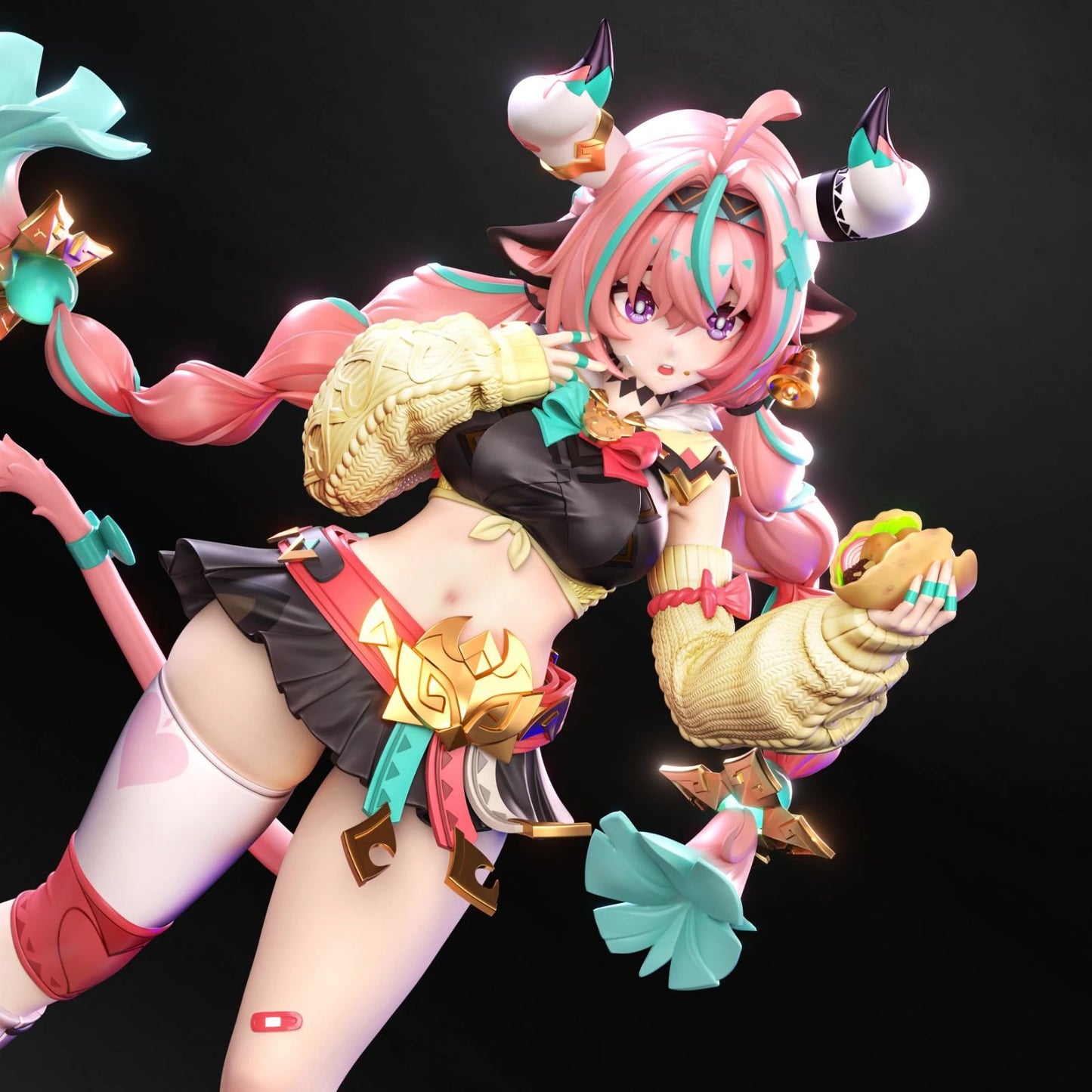 Preventa Resina Varesa Figura Genshin Impact Xian Huan Xiong Estudio