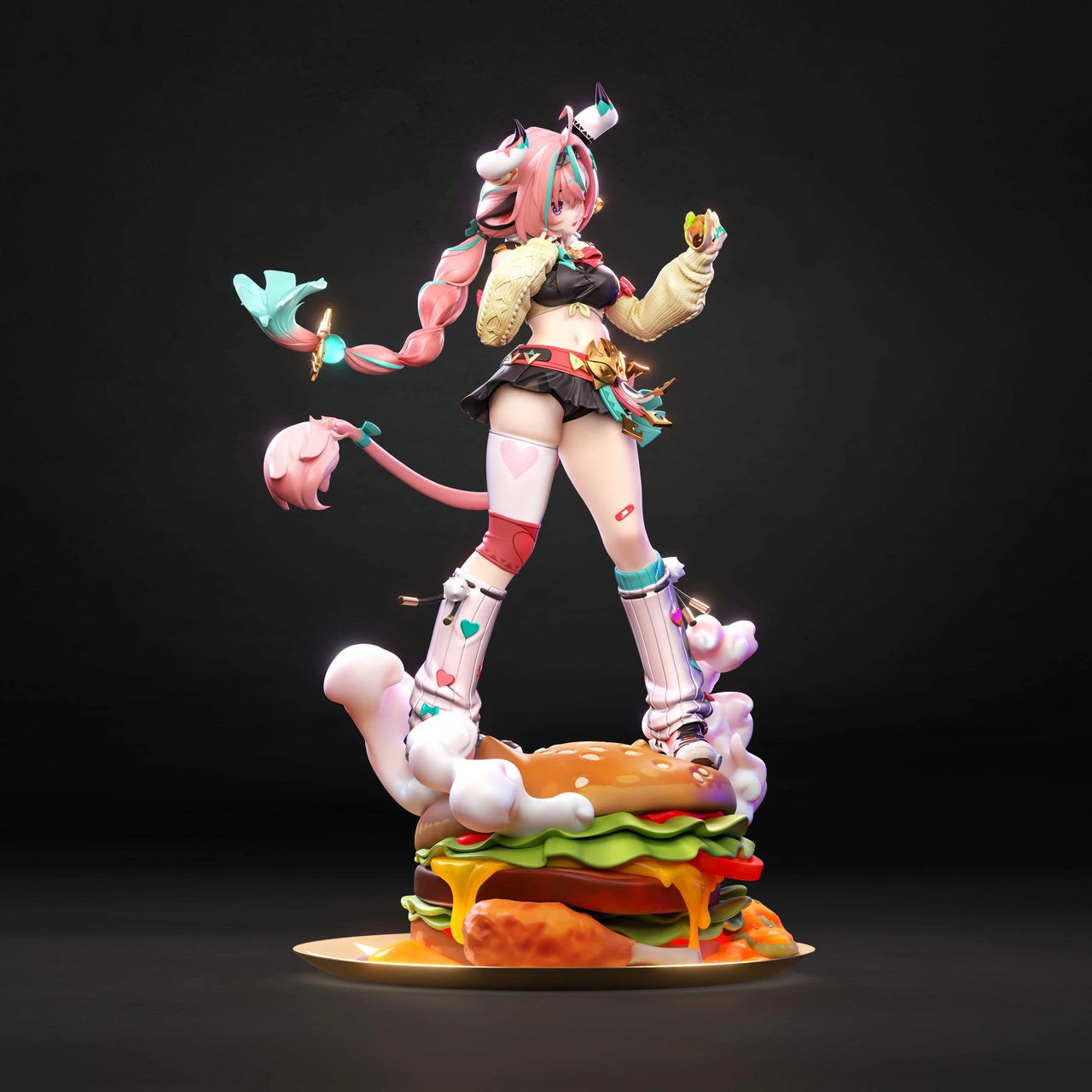 Preventa Resina Varesa Figura Genshin Impact Xian Huan Xiong Estudio