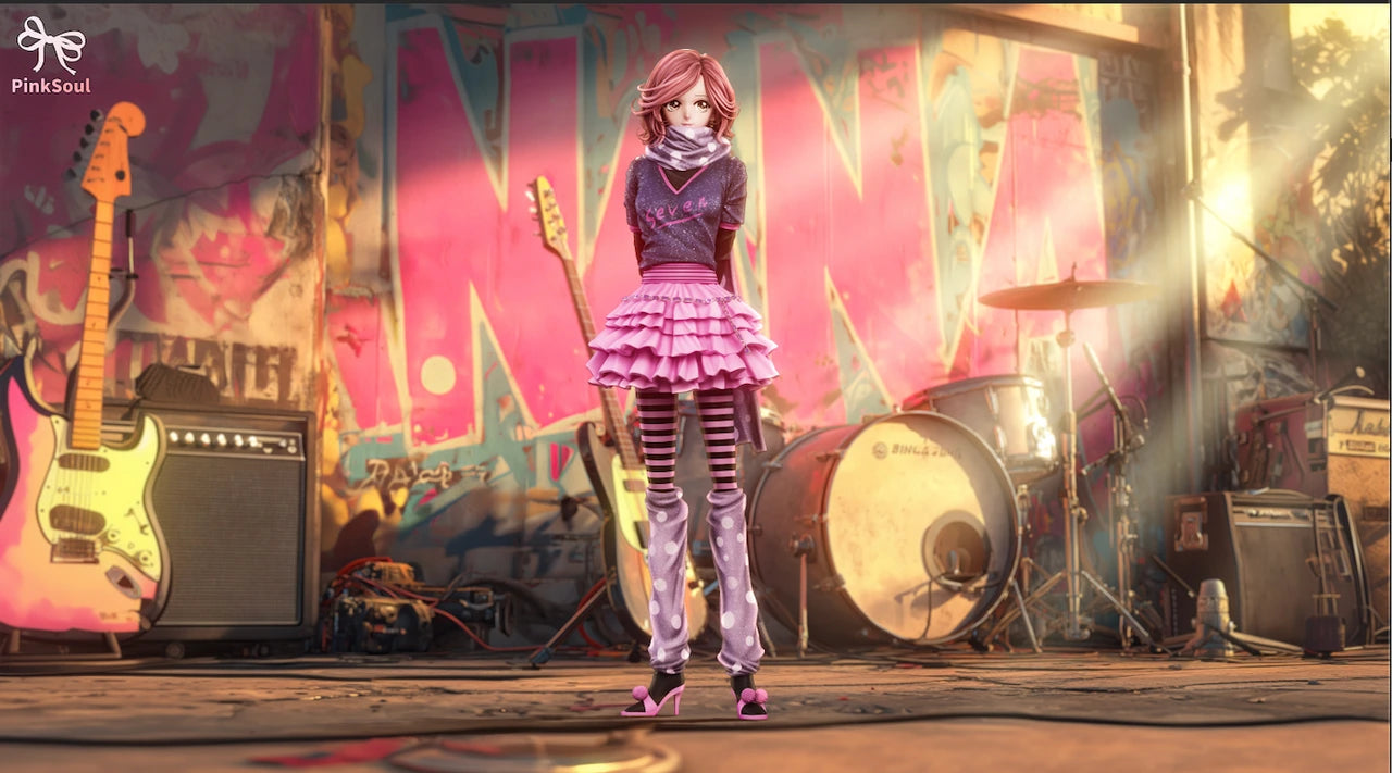Preventa Resina Komatsu Nana Figura NANA PinkSoul Estudio