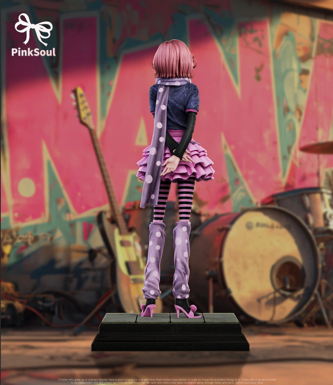 Preventa Resina Komatsu Nana Figura NANA PinkSoul Estudio