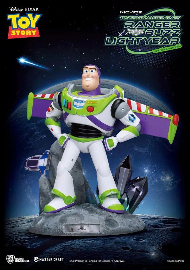 Preventa Resina Buzz Lightyear  Figura Toy Story Beast Kingdom (Licencia) Estudio