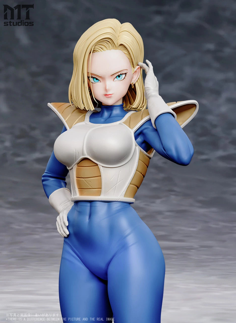 Preventa Resina Androide 18 Figura Dragon Ball 1/6, 1/4 MT Estudio