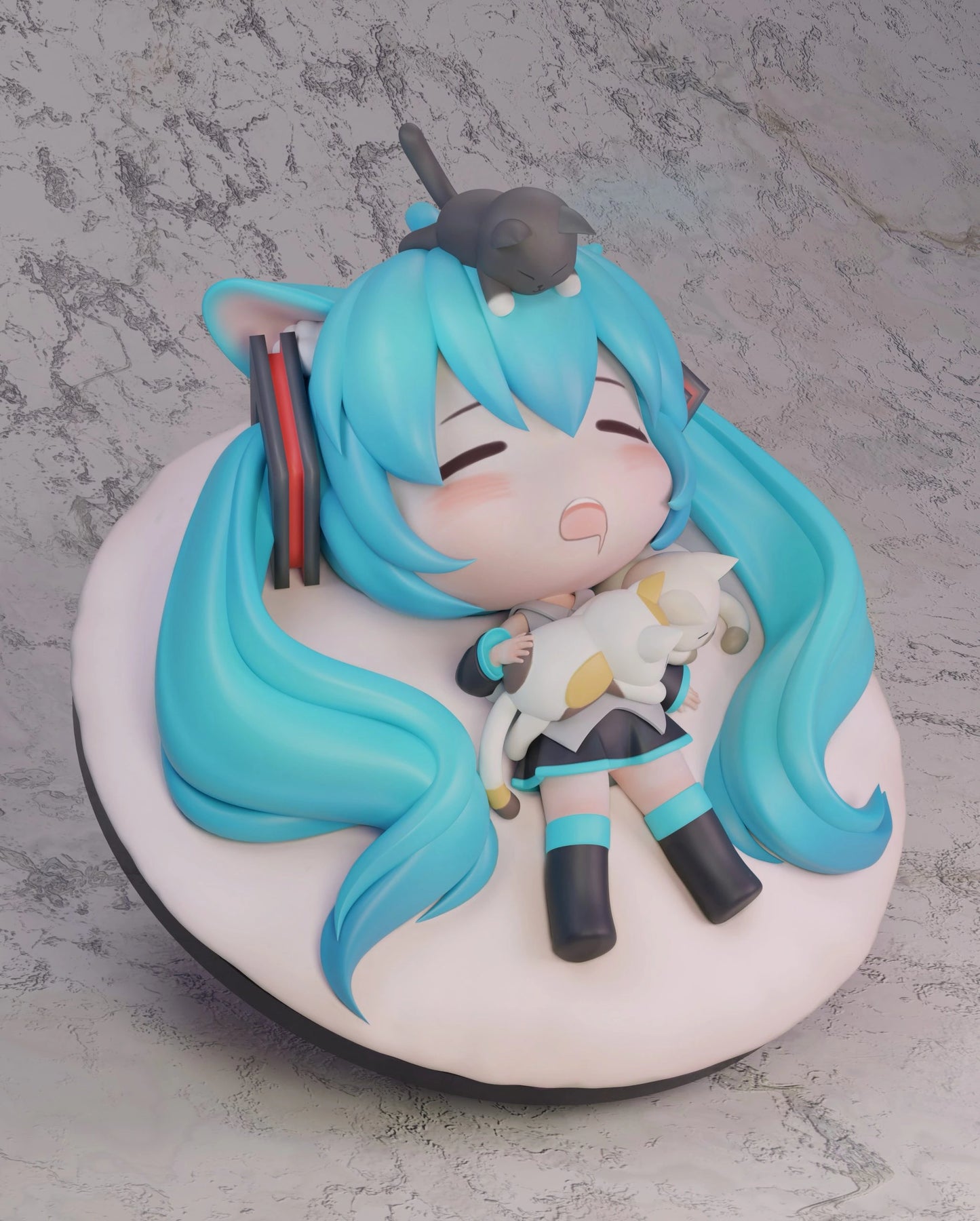 Preventa Resina Hatsume Miku Figura Miku Chao She Estudio