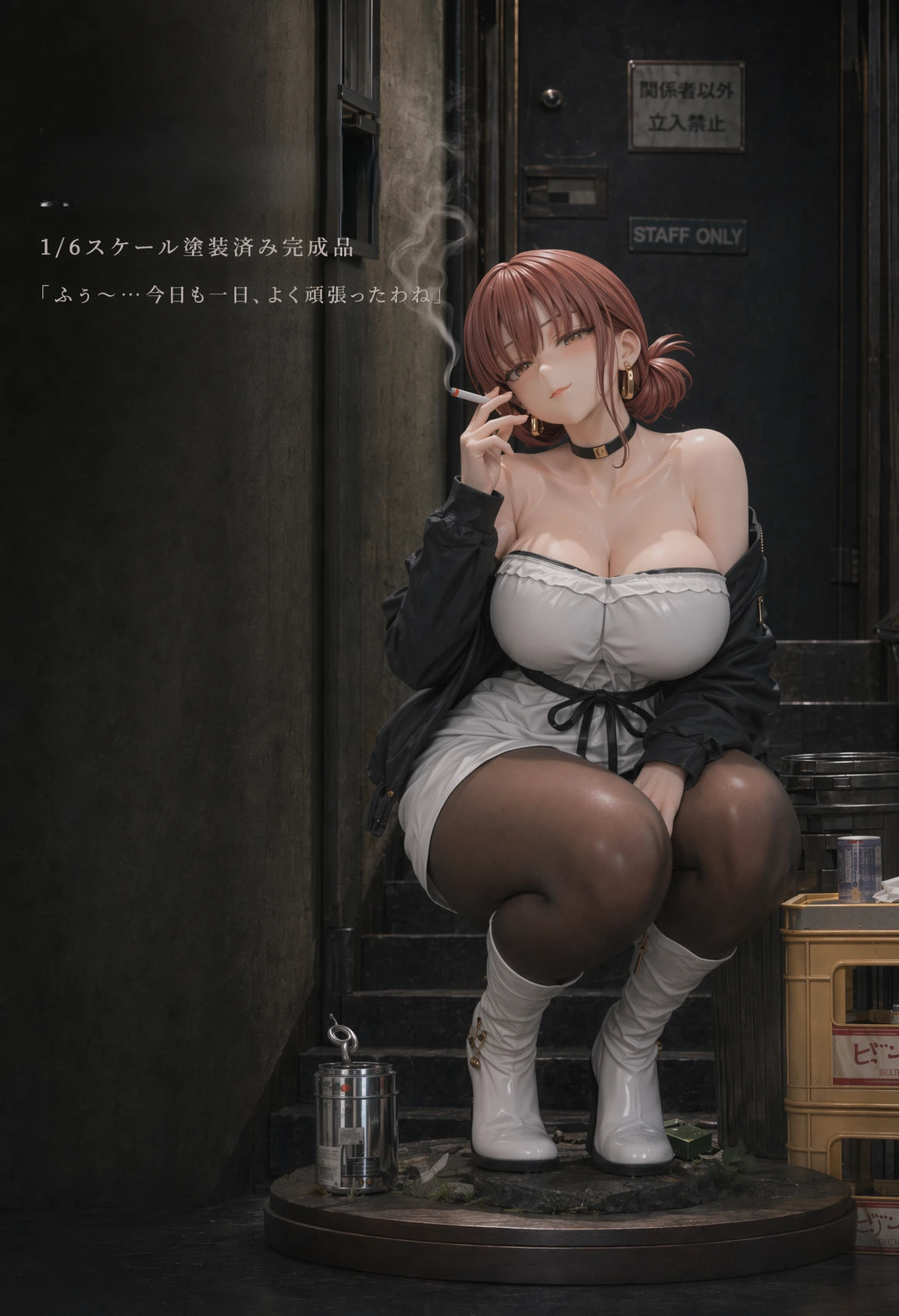 Preventa Resina Tayama Figura Super No Ura de Yani Sū Futari 1/4 NV  Estudio