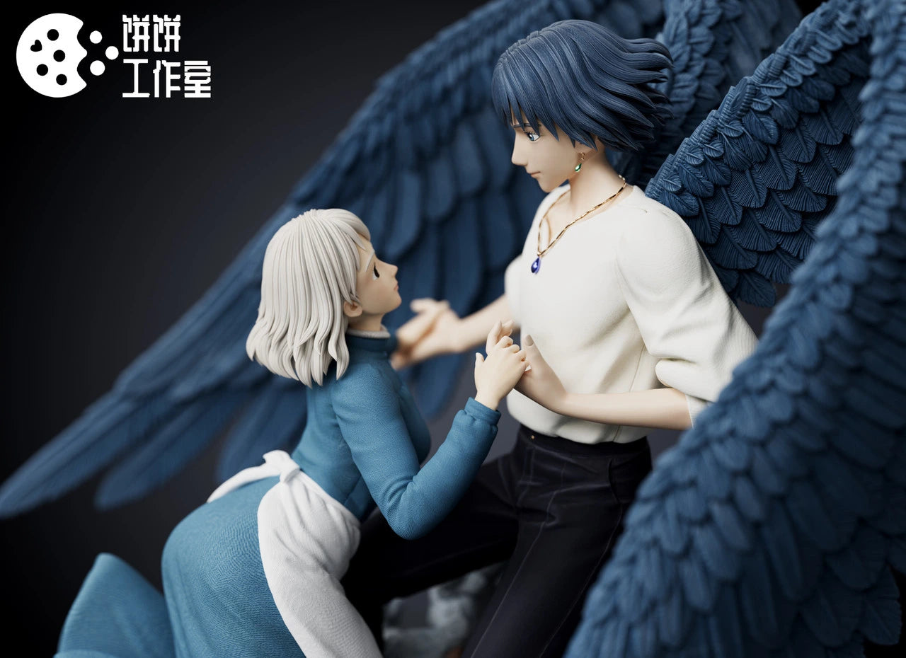 Preventa Resina Howl & Sophie  Figura El increíble castillo vagabundo Biscuits  Estudio