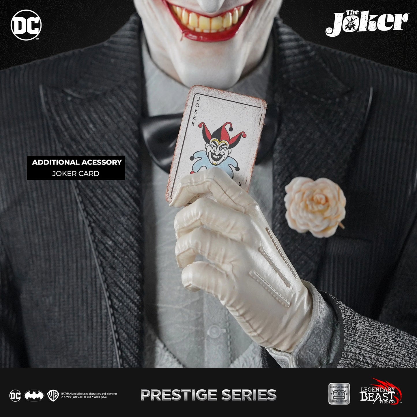 Preventa Resina Joker Figura DC Comics Legendary Beast (Licencia) Estudio