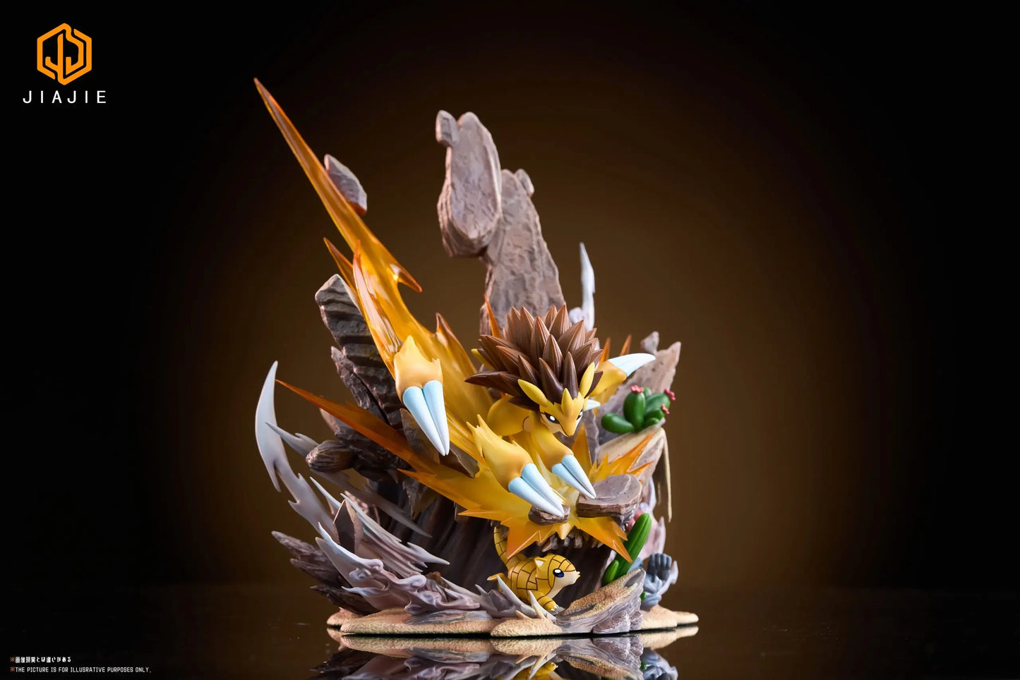 Preventa Resina Sandlash Figura Pokemón JIAJIE Estudio