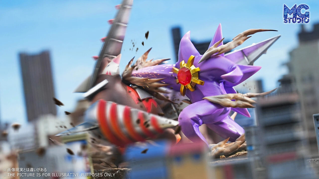 Preventa Resina Starmie vs Excadrill Figura Pokemón MG Estudio