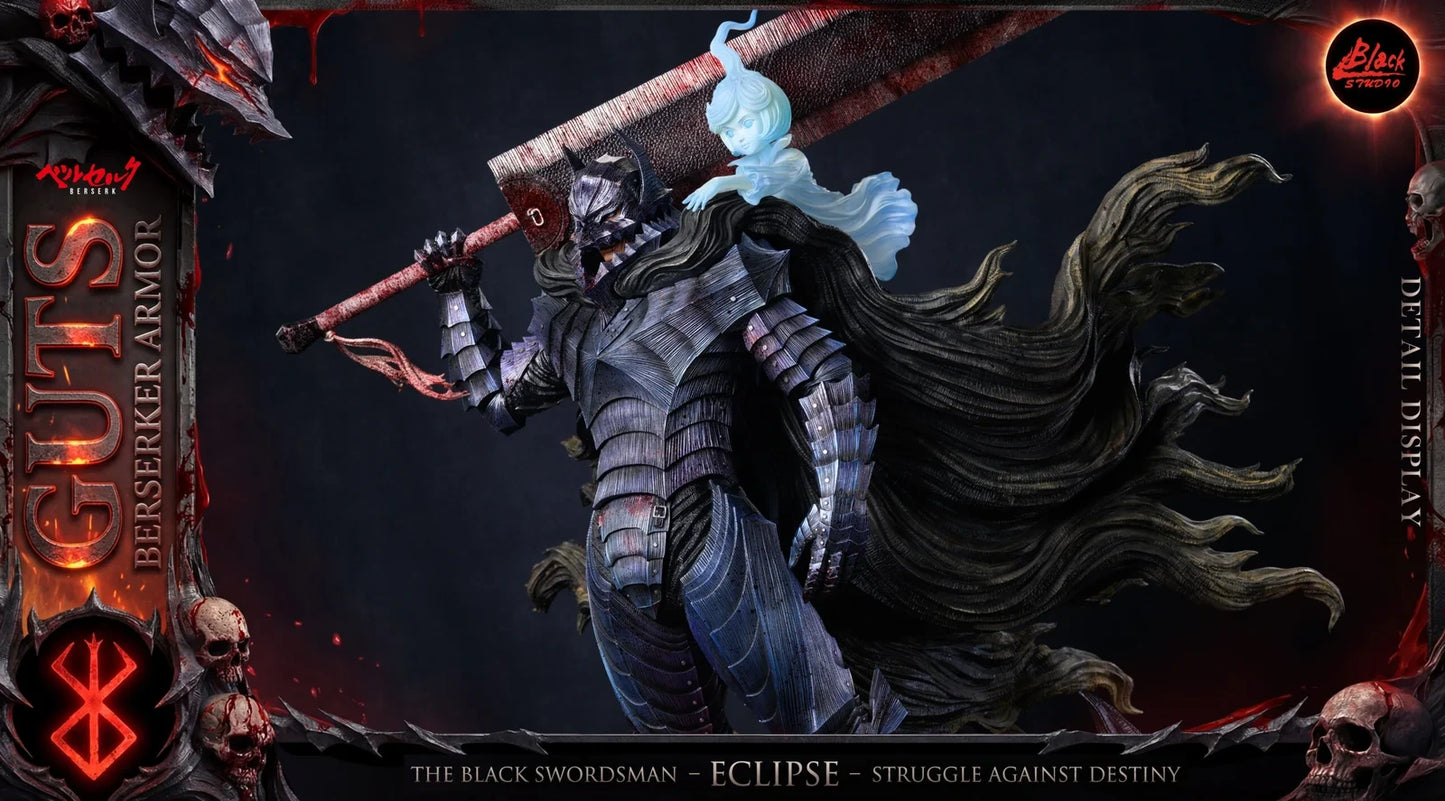 Preventa Resina Guts Figura Berserk Black Estudio
