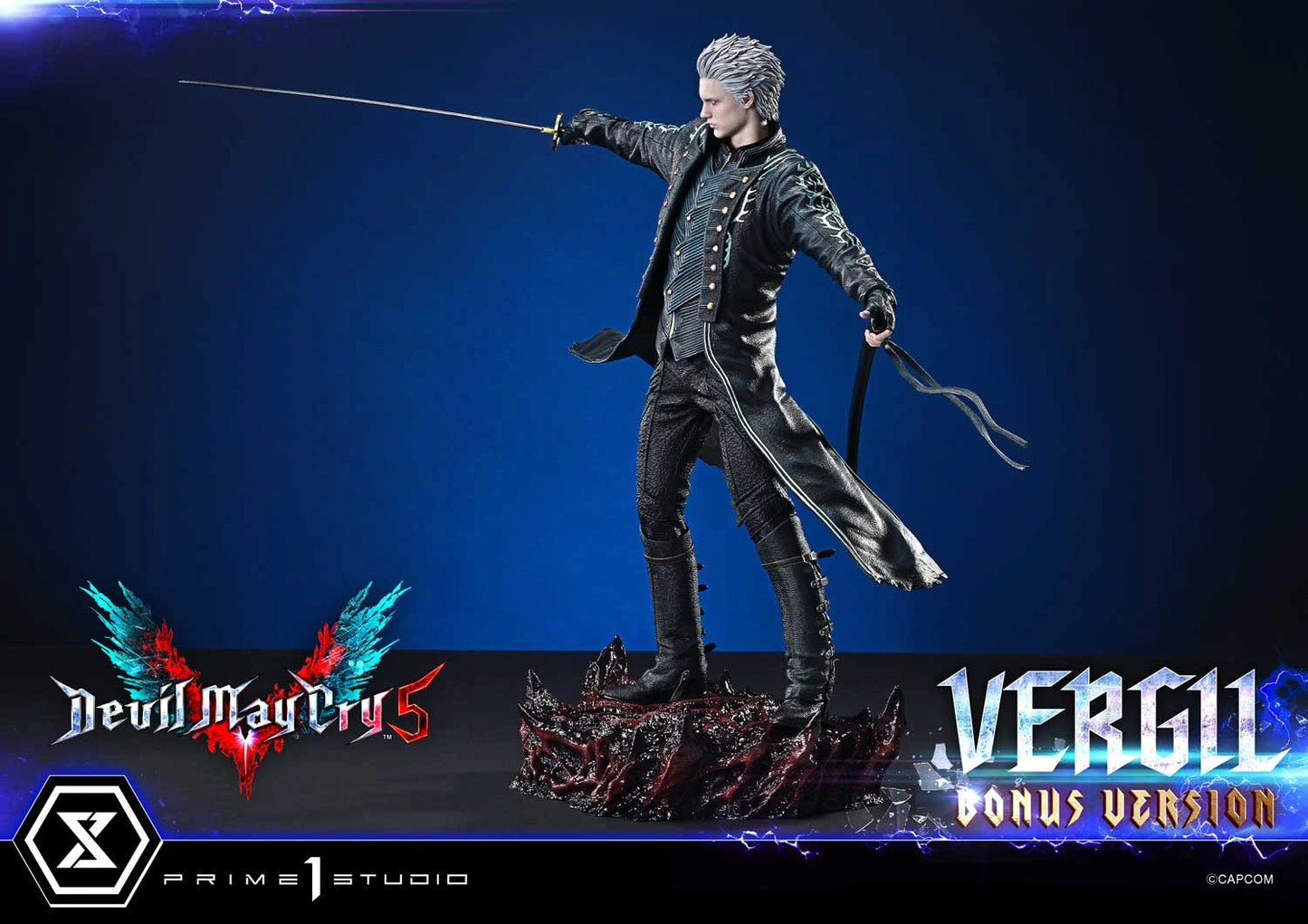Preventa Resina Vergil Figura Devil May Cry 5 Prime 1 (Licencia) Estudio