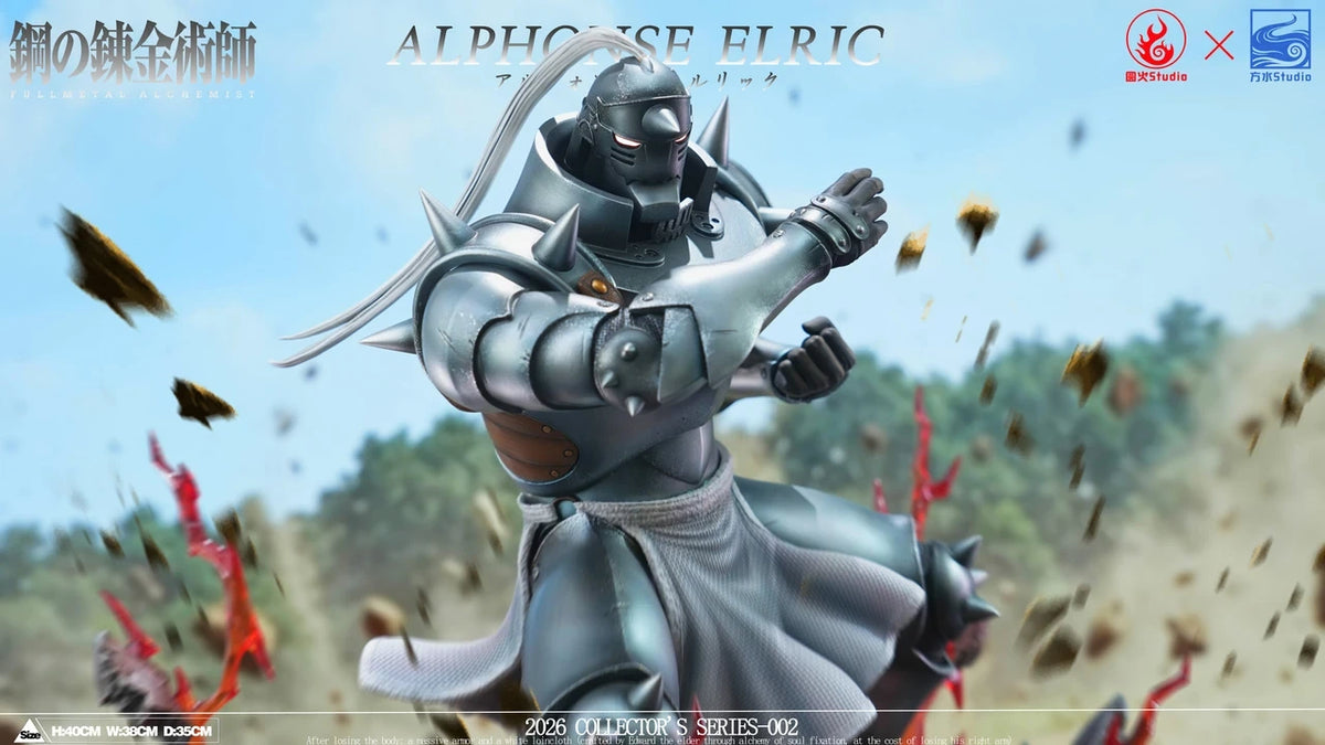 "Preventa Resina Alphonse Elric Figura Fullmetal Alchemist: Brotherhood  1/6 YuanHuo x FangShui Estudio"
