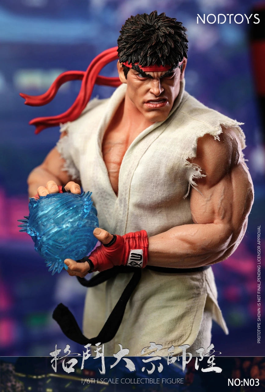 Preventa PVC/Silicona Ryu Figura Street Fighter NODTOYS Estudio