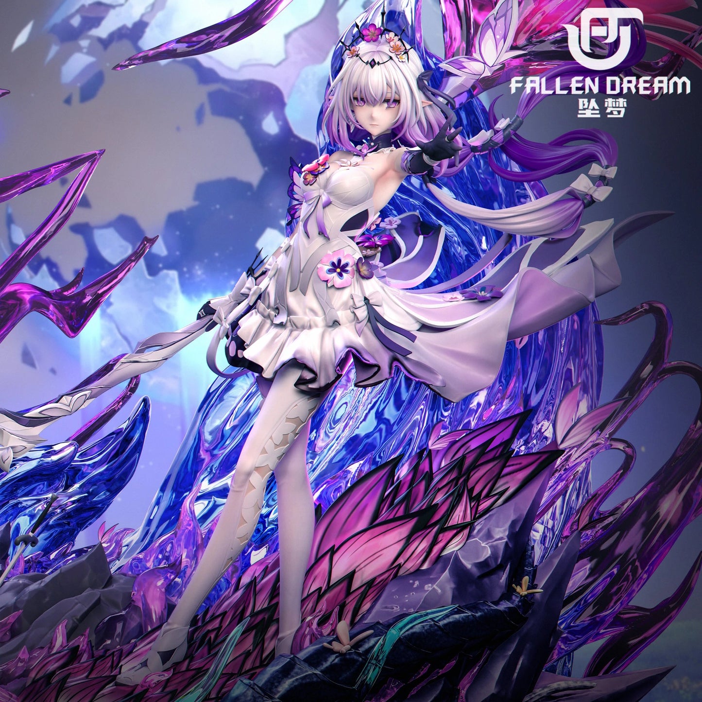 Preventa Resina Castorice  Figura Honkai: Star Rail Fallen Dream  Estudio