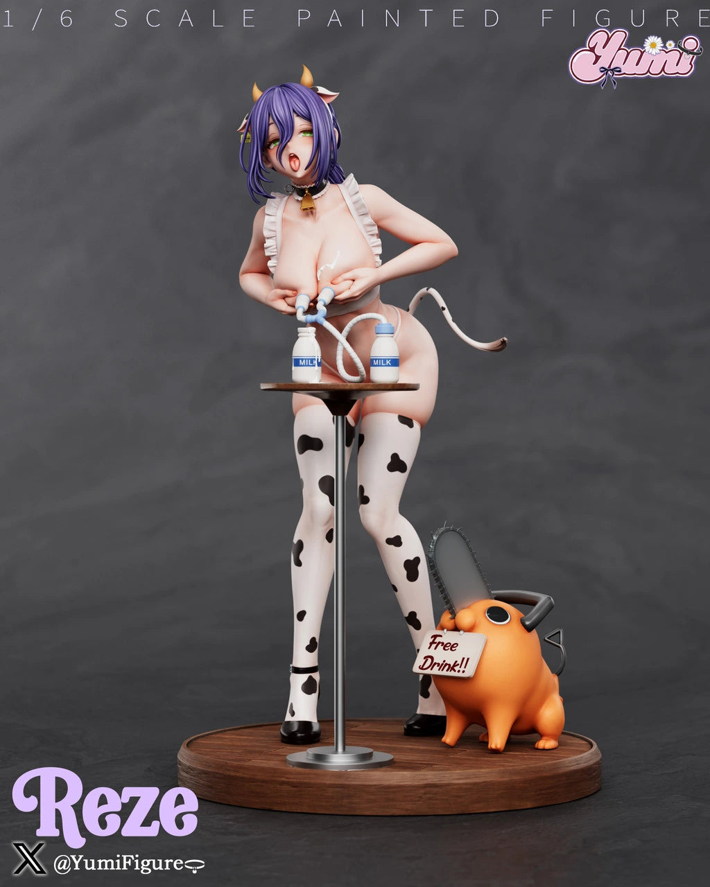 Preventa Resina Reze Figura Chainsaw Man 1/6 Yumi Estudio