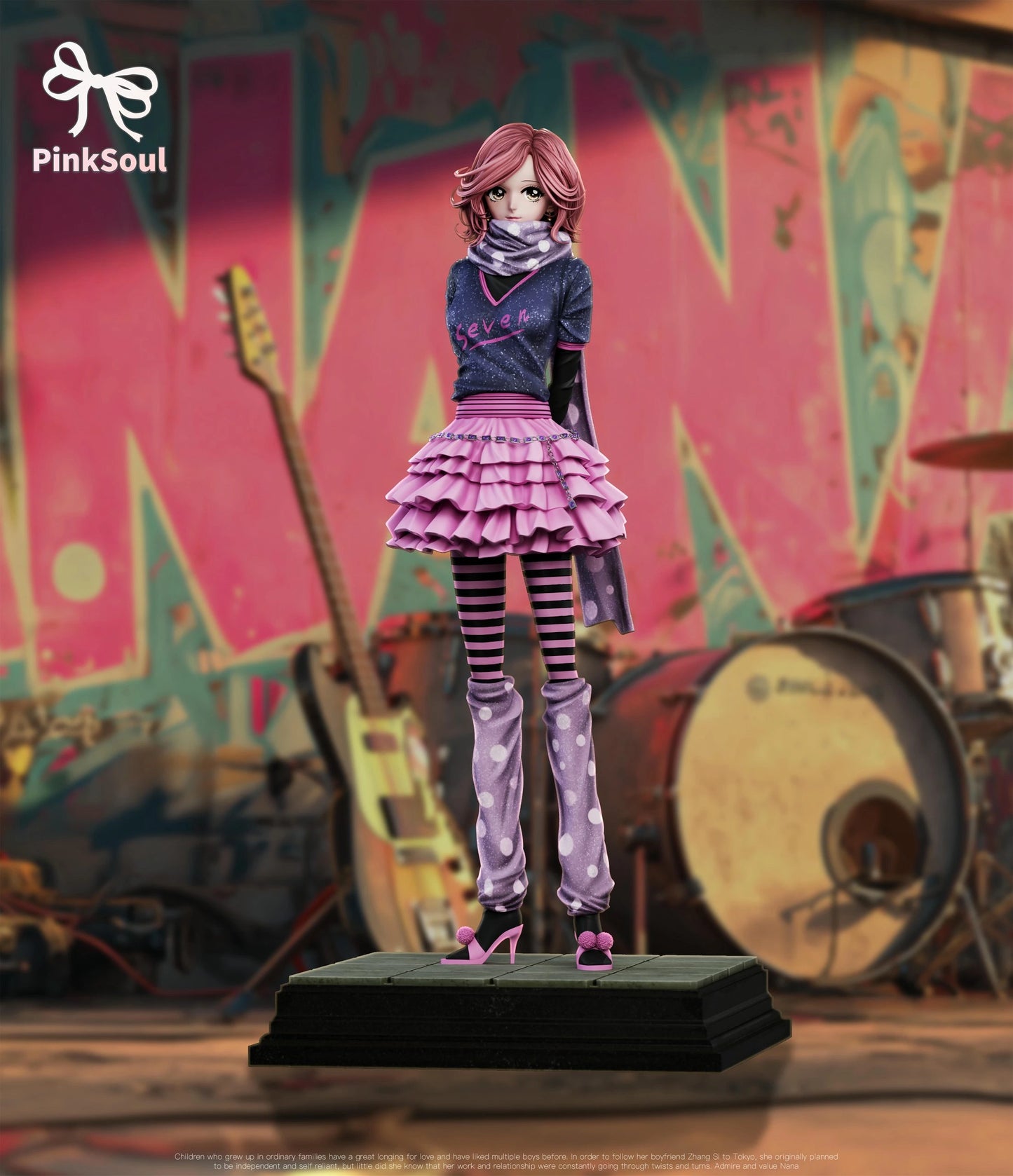 Preventa Resina Komatsu Nana Figura NANA PinkSoul Estudio