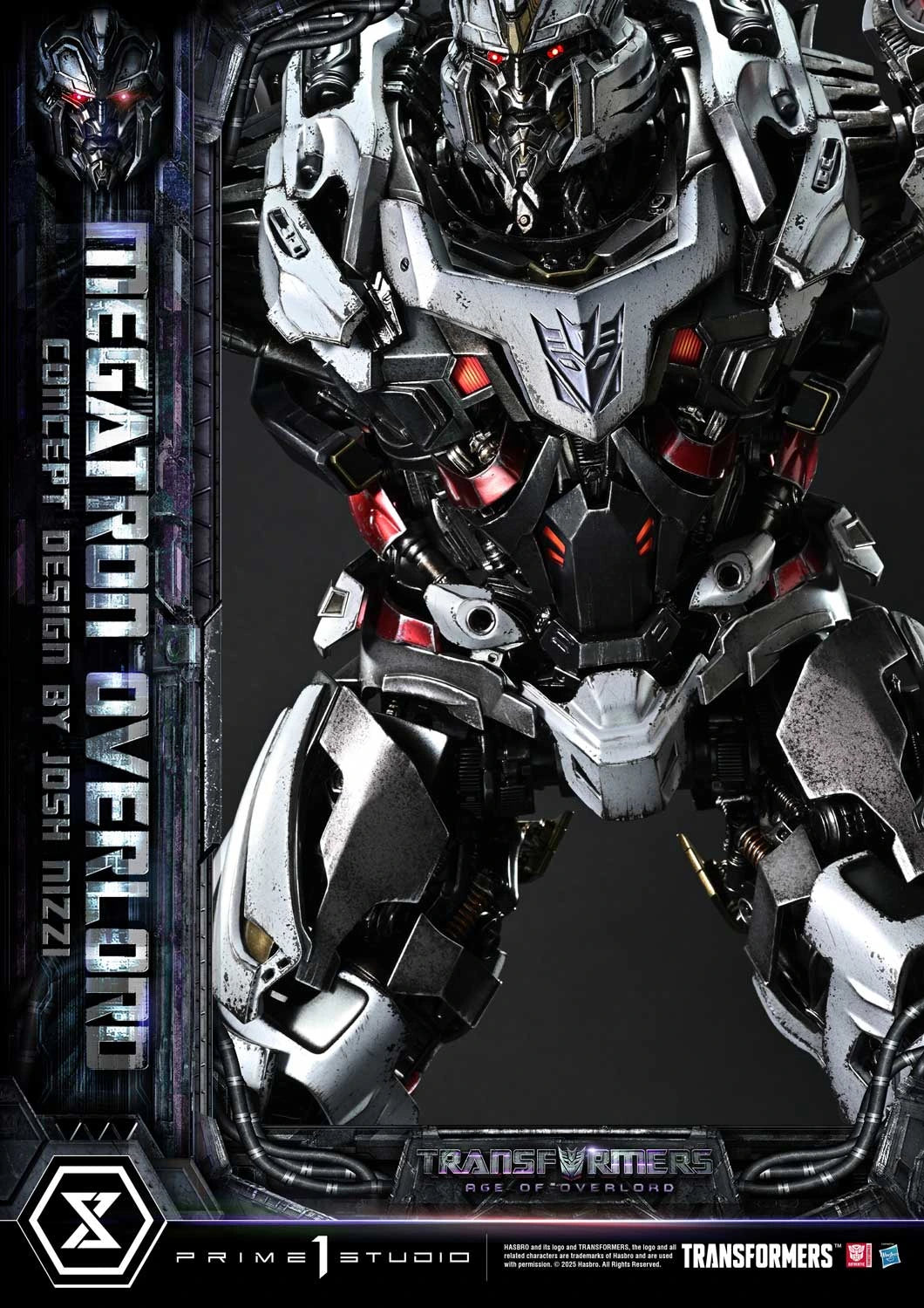 Preventa Resina Megatron Overlord Figura Transformers Generations I  Prime 1 (Licencia) Estudio
