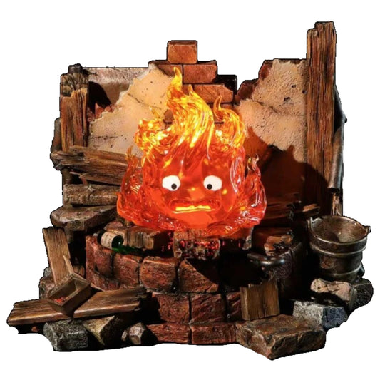 Preventa Resina Calcifer Figura El Increíble castillo vagabundo ShenYin  Estudio