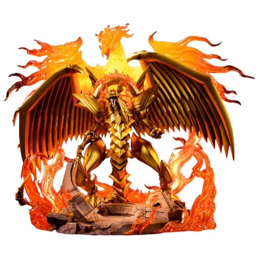 Preventa Resina Marik Ishtar & El Dragon Alado de Ra Figura Yu-Gi-Oh! CX Estudio