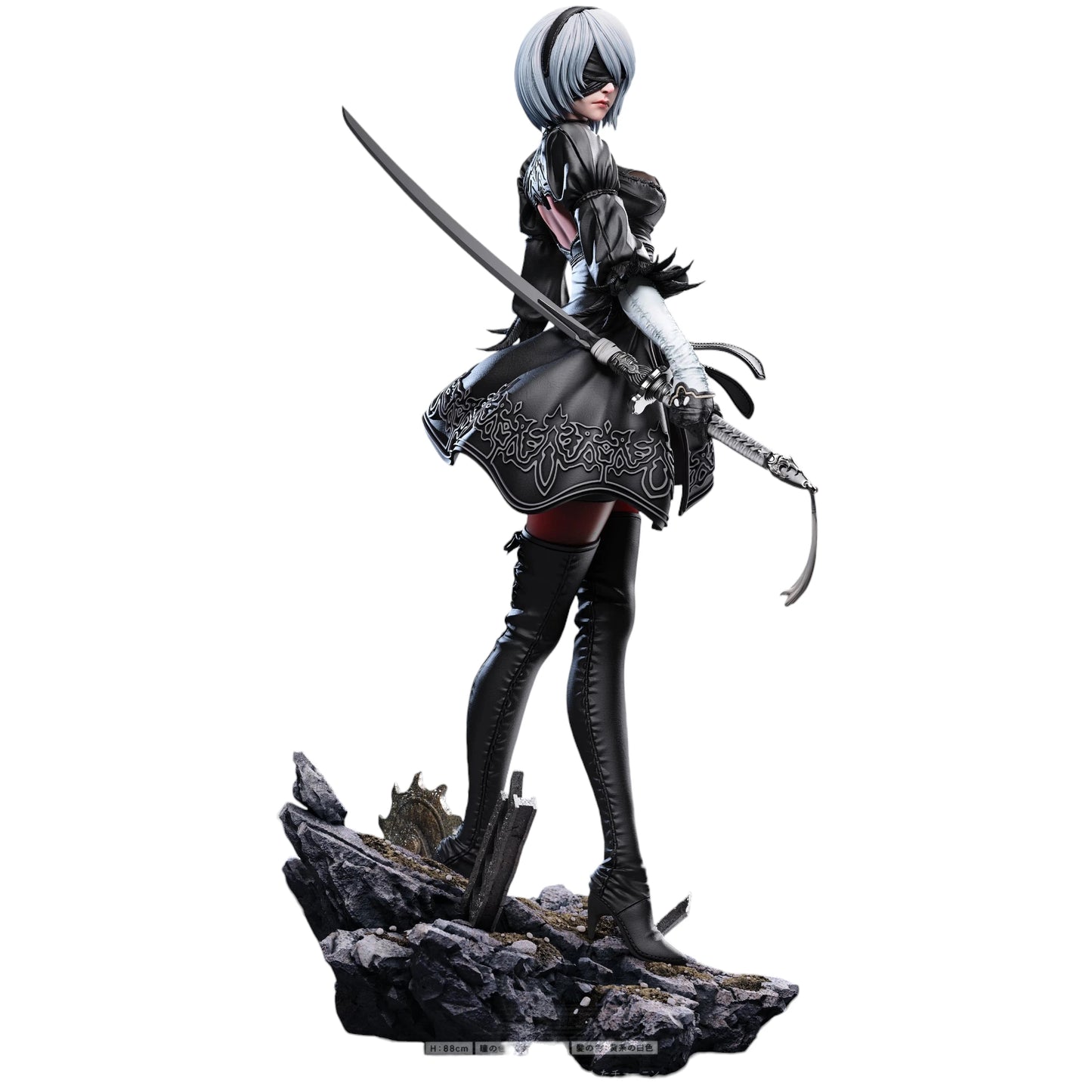 Preventa Resina 2B Figura Nier: Automata Imagination Estudio