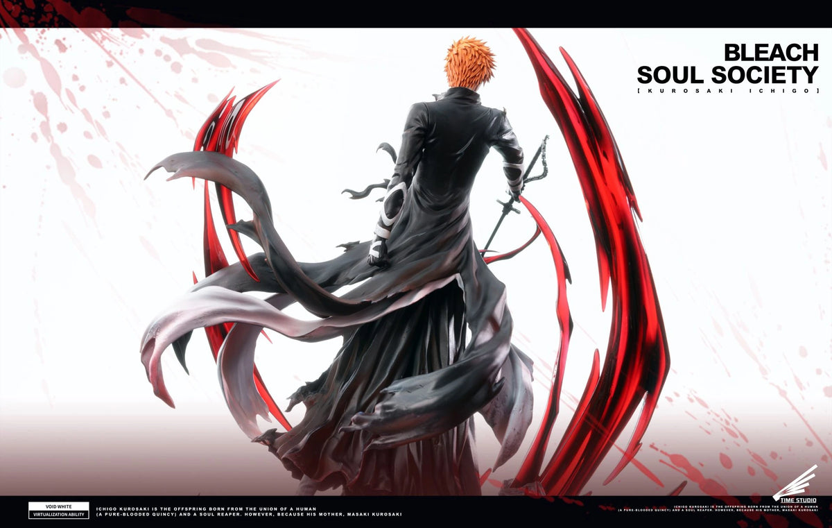 Preventa Resina Ichigo "Bankai" Figura Bleach Time  Estudio